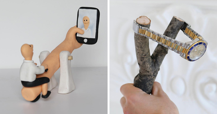 30 Sculptures By Delfino Fidel That Blur The Line Between Humor And Social Commentary