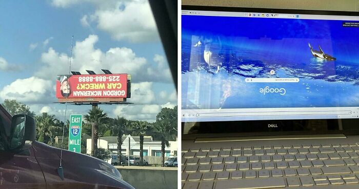 61 Weird Upside-Down Things That Might Make You Want To Fix Them Immediately