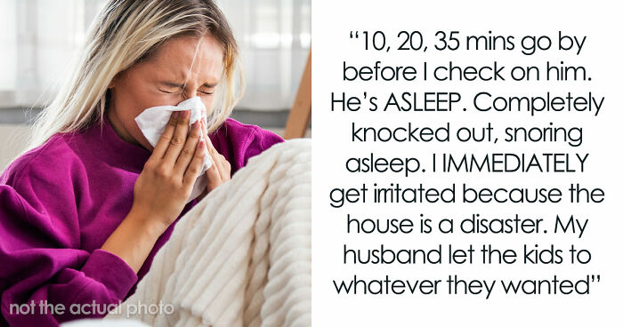 Lady Falls Ill And Confronts Unhelpful Husband, His Response Reveals How Trapped She Really Is
