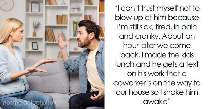 Lady Falls Ill And Confronts Unhelpful Husband, His Response Reveals How Trapped She Really Is