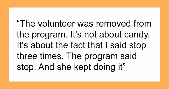 Parent Can Tell Right Away Kid Received Food They Were Not Supposed To, Gets A Volunteer Fired Over It