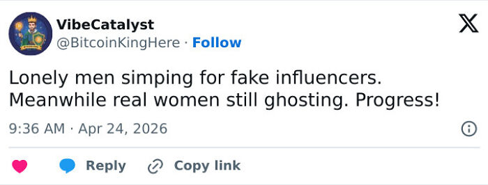The Grim Warning Sign From AI Influencers That Keep Racking Up Comments From Lonely Men: "Loss Of Humanity"