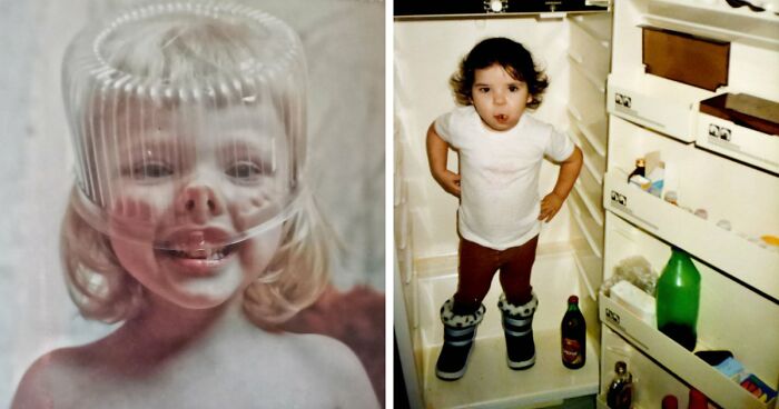 79 Funny And Chaotic Childhood Photos These Folks Probably Wanted To Burn
