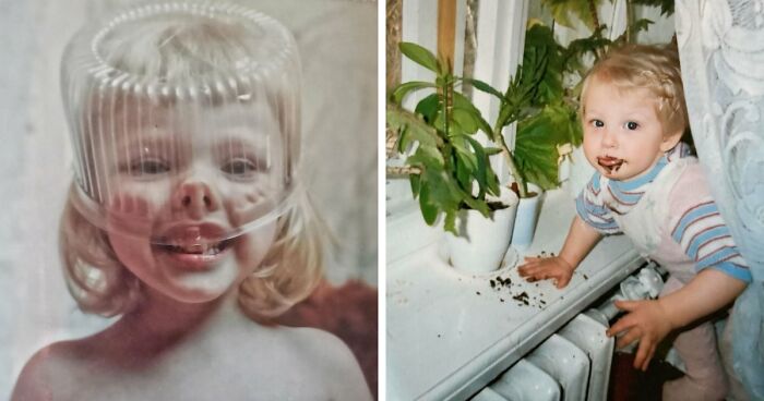 79 Funny And Chaotic Childhood Photos These Folks Probably Wanted To Burn