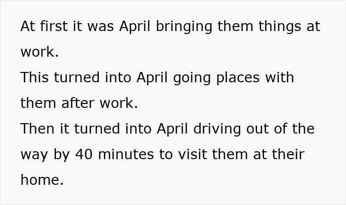 Text excerpt about a man confronting parents regarding their 20-year-old best friend perceived as controlling.