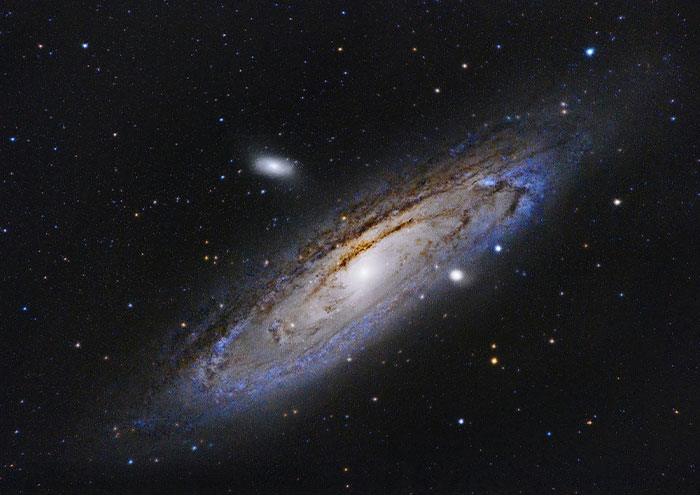 Galaxy photo illustrating the biggest unproven scientific theories shared by 49 scientists in space exploration context.