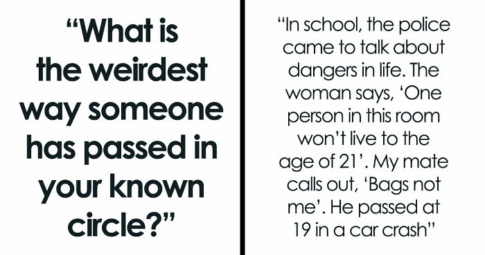 59 Times People Passed Away In The Most Unexpected And Bizarre Ways