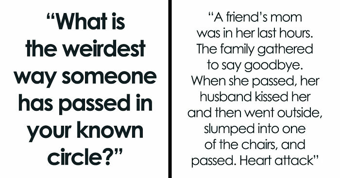 59 Times People Passed Away In The Most Unexpected And Bizarre Ways