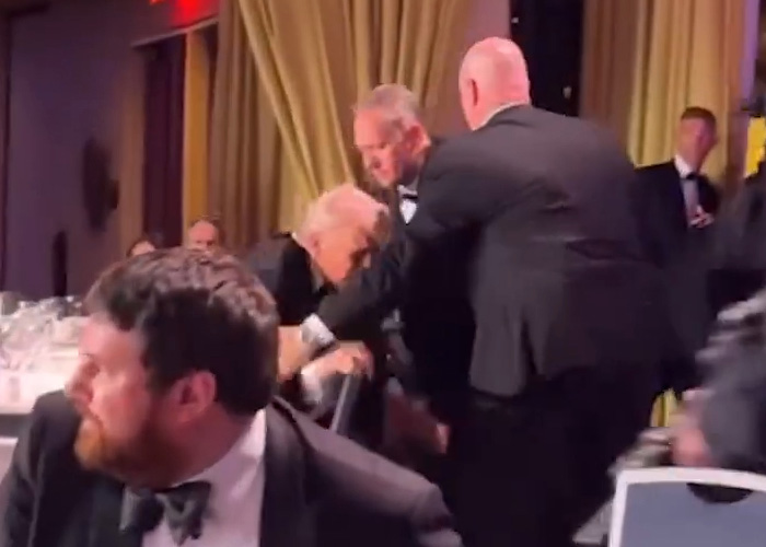 Chaos unfolds at the White House Correspondents Dinner. A California teacher is identified as the attacker.