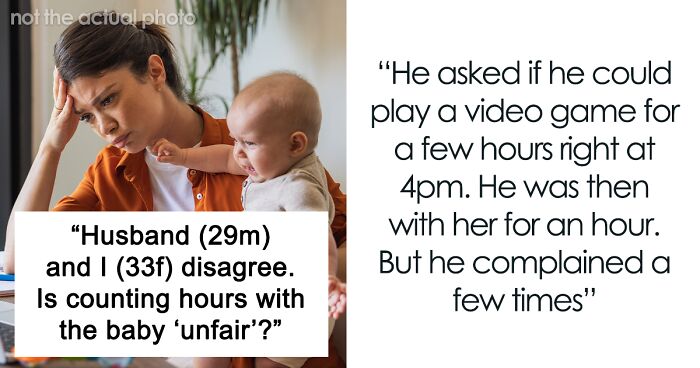 Man Plays Video Games For 5 Hours, Then Complains When Wife Tracks Time He Spent With Their Baby