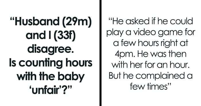Man Plays Video Games For 5 Hours, Then Complains When Wife Tracks Time He Spent With Their Baby