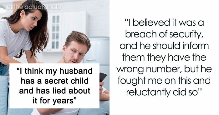 Woman Wonders If Her Husband’s Behavior Is Weird, Suspects He Has A Secret Child