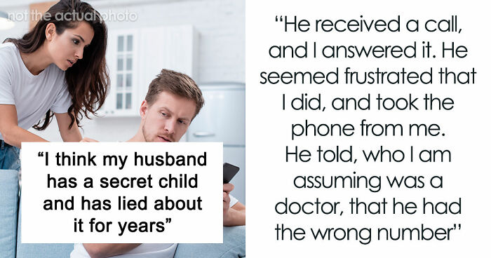Woman Wonders If Her Husband’s Behavior Is Weird, Suspects He Has A Secret Child