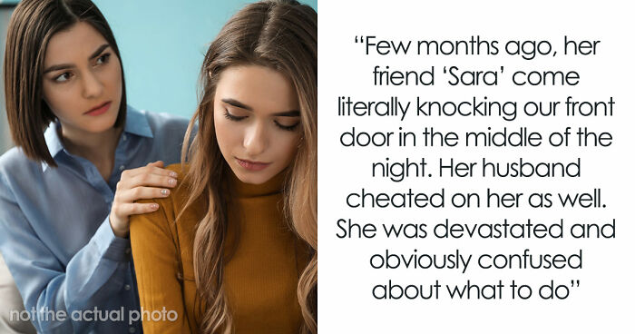 Woman Dumps Husband Over 5-Year-Old Cheating Drama, Panics The Second Cheerleader Bestie Disappears