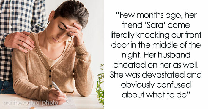 Woman Dumps Husband Over 5-Year-Old Cheating Drama, Panics The Second Cheerleader Bestie Disappears