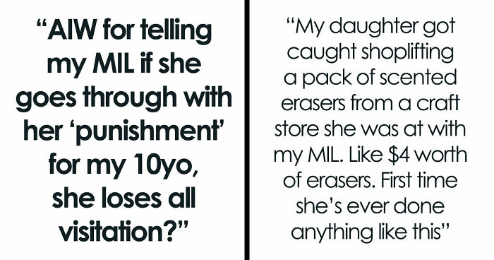 MIL’s Idea Of Punishment For 10-Year-Old Girl Leaves Mom Baffled And Stunned: “She Loses All Visitation”