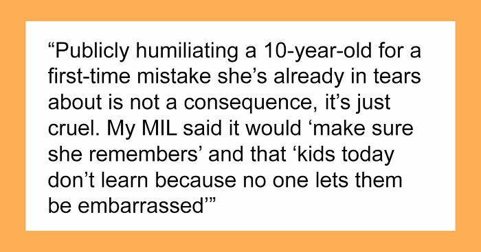 MIL’s Idea Of Punishment For 10-Year-Old Girl Leaves Mom Baffled And Stunned: “She Loses All Visitation”