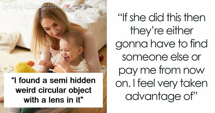 Woman Finds A Hidden Camera In Her Own Home, Suspects SIL Doesn’t Trust Her