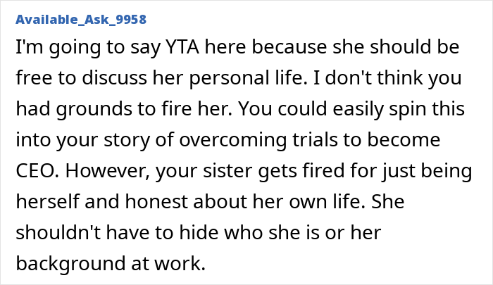CEO Hires Her Sister After She Got “Downsized”, Finds Out The Real Reason She Lost Her Job The Hard Way