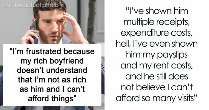 Rich Guy Expects Poor Girlfriend To Spend Loads Of Money On Him, Claims She Might “Bleed Him Dry”