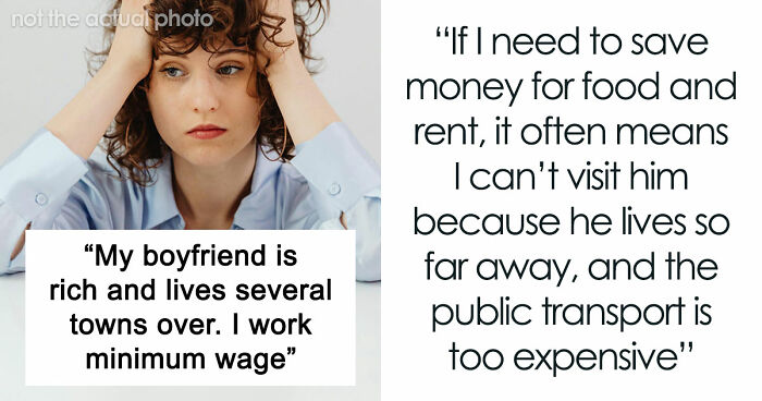 Rich Guy Expects Poor Girlfriend To Spend Loads Of Money On Him, Claims She Might “Bleed Him Dry”