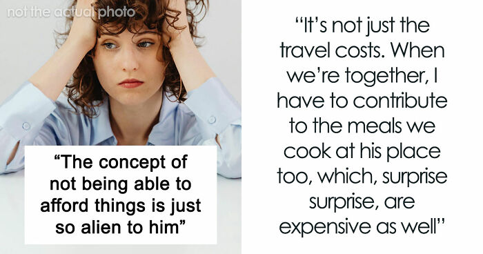 Rich Guy Expects Poor Girlfriend To Spend Loads Of Money On Him, Claims She Might “Bleed Him Dry”