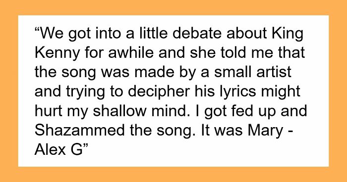 Woman Shazams A Song After Guest Won’t Share The Name, BF’s Cousin Tells Family She Was Hacked