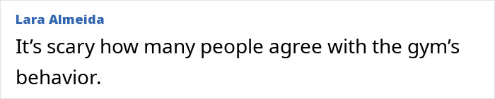 Woman Reports Embarrassment At Gym After Being Told To Cover Up During Workout: 'They Said There Were Married Men'