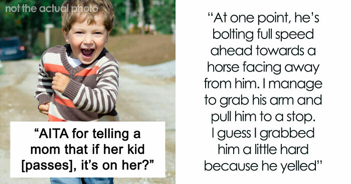 Disruptive Kid Nearly Hurts Himself At Stable, His Toxic Mom Escalates Things From Zero To 100