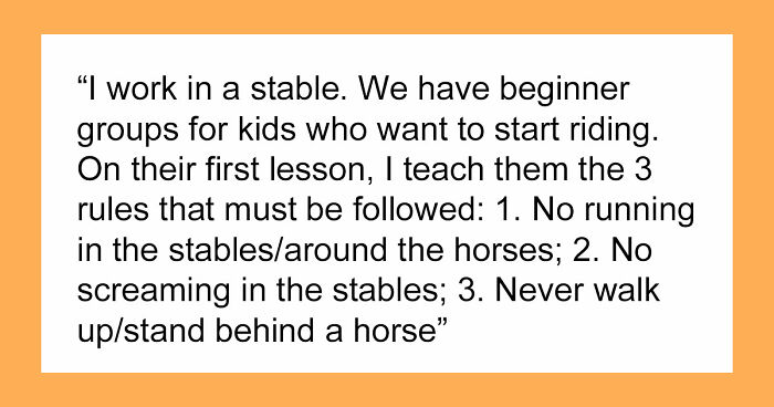 Disruptive Kid Nearly Hurts Himself At Stable, His Toxic Mom Escalates Things From Zero To 100