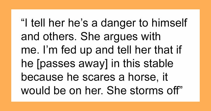 Disruptive Kid Nearly Hurts Himself At Stable, His Toxic Mom Escalates Things From Zero To 100
