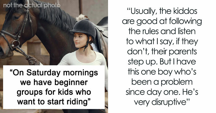 Disruptive Kid Nearly Hurts Himself At Stable, His Toxic Mom Escalates Things From Zero To 100