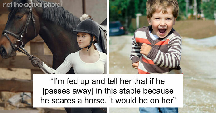 Disruptive Kid Nearly Hurts Himself At Stable, His Toxic Mom Escalates Things From Zero To 100