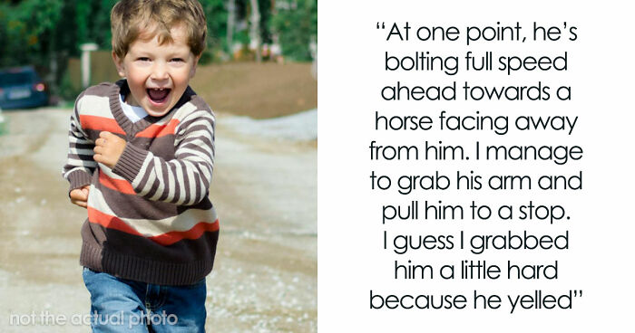Disruptive Kid Nearly Hurts Himself At Stable, His Toxic Mom Escalates Things From Zero To 100