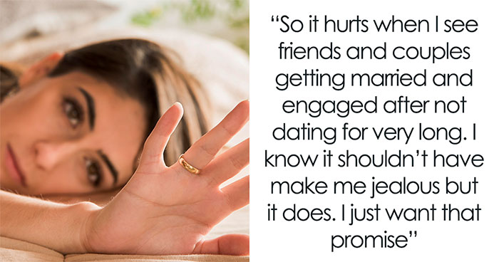 Guy Says “No Degree, No Ring,” Annoyed GF Just Wants The Promise That Their Relationship Is Solid