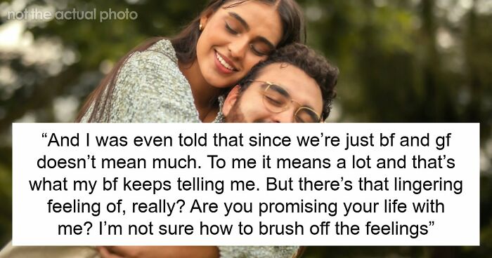 Guy Says “No Degree, No Ring,” Annoyed GF Just Wants The Promise That Their Relationship Is Solid