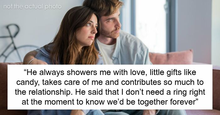 Guy Says “No Degree, No Ring,” Annoyed GF Just Wants The Promise That Their Relationship Is Solid