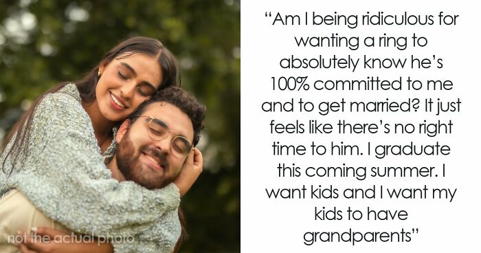 Guy Says “No Degree, No Ring,” Annoyed GF Just Wants The Promise That Their Relationship Is Solid