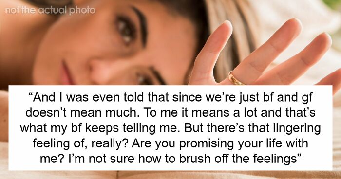 Guy Says “No Degree, No Ring,” Annoyed GF Just Wants The Promise That Their Relationship Is Solid