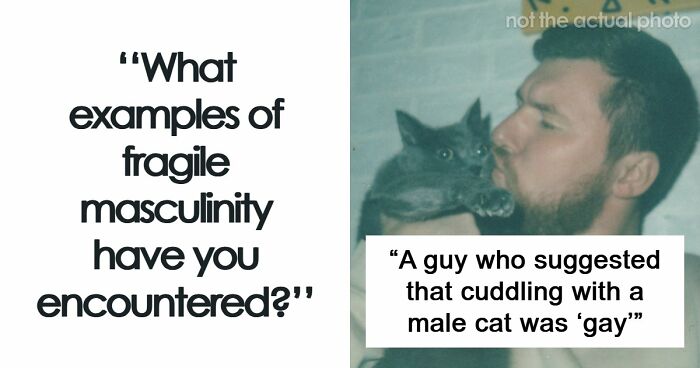 51 Absurd Examples Of Fragile Masculinity That People Didn’t Know Could Exist