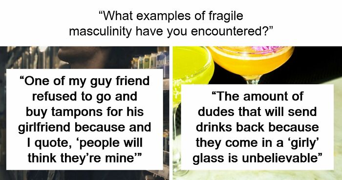 51 Absurd Examples Of Fragile Masculinity That People Didn’t Know Could Exist