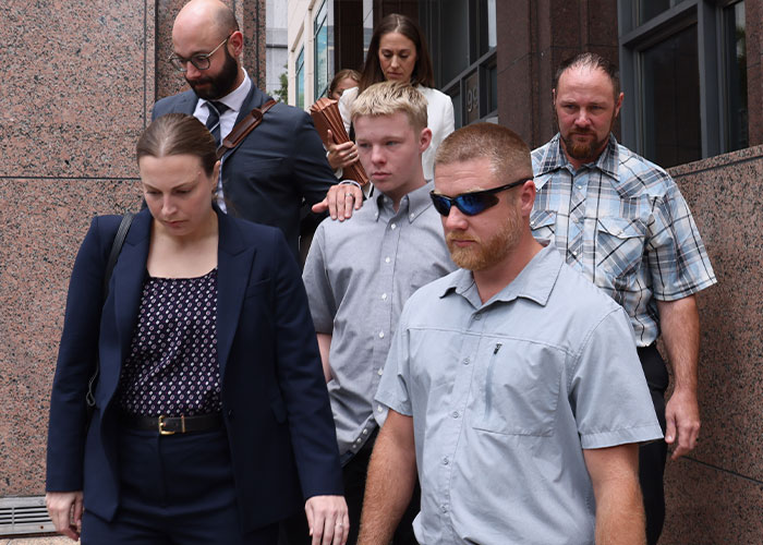 Stepbrother accused in Anna Kepner cruise ship tragedy departing courthouse
