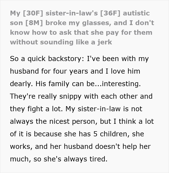 Irresponsible Mom Shrugs Off Autistic Kid's Destructive Behavior, Mad When SIL Holds Her Accountable Irresponsible Mom Shrugs Off Autistic Kid's Destructive Behavior, Mad When SIL Holds Her Accountable