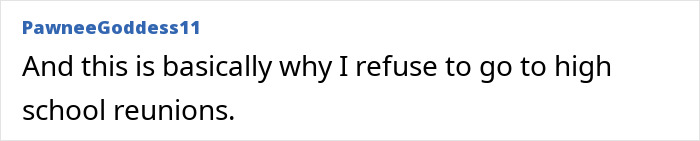 Comment refusing high school reunions related to Disney star Comment refusing high school reunions related to Disney star