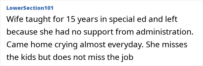 Special education teacher quits from lack of administrative support