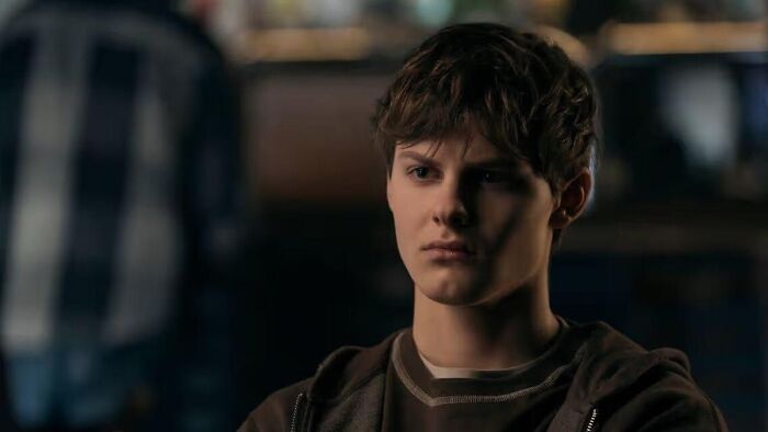 Ryan, with a serious expression, in The Boys Finale, exploring character's fate.