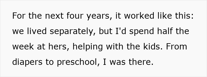 Man helping parent friend with children, supporting kids from diapers to preschool