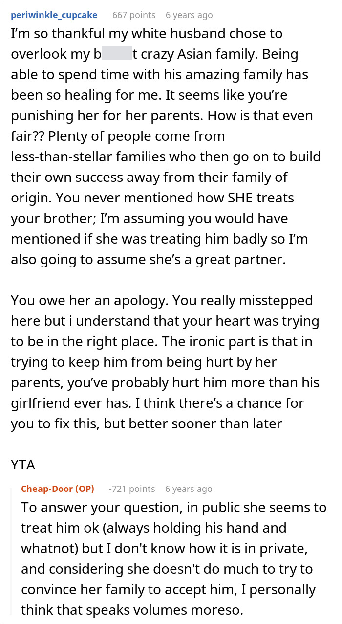 Man Tells Brother&rsquo;s GF She&rsquo;s Banned From All Family Events, His Reason Leaves Her Speechless