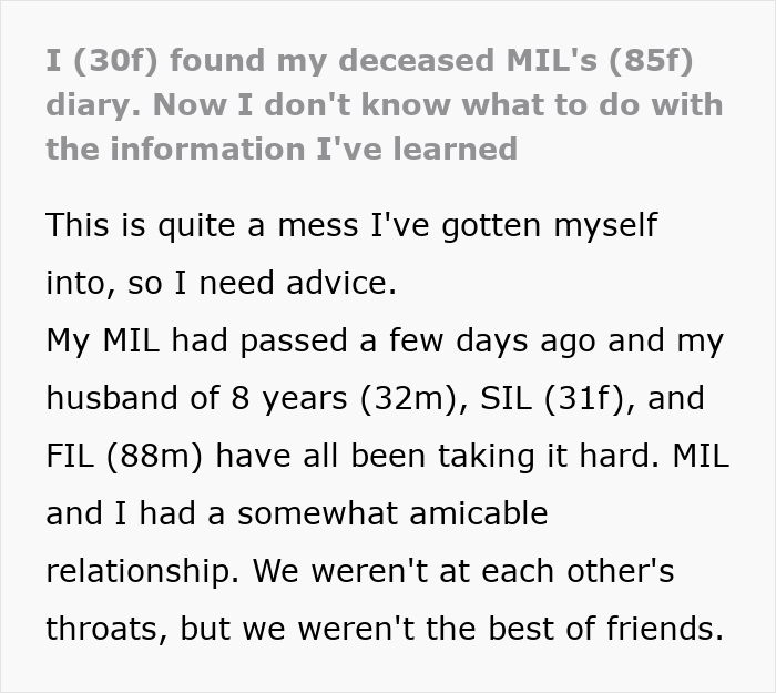 &ldquo;Stuck With MIL's Darkest Secret&rdquo;: Woman Goes Through Late MIL&rsquo;s Stuff, Finds Out Something She Shouldn&rsquo;t Have