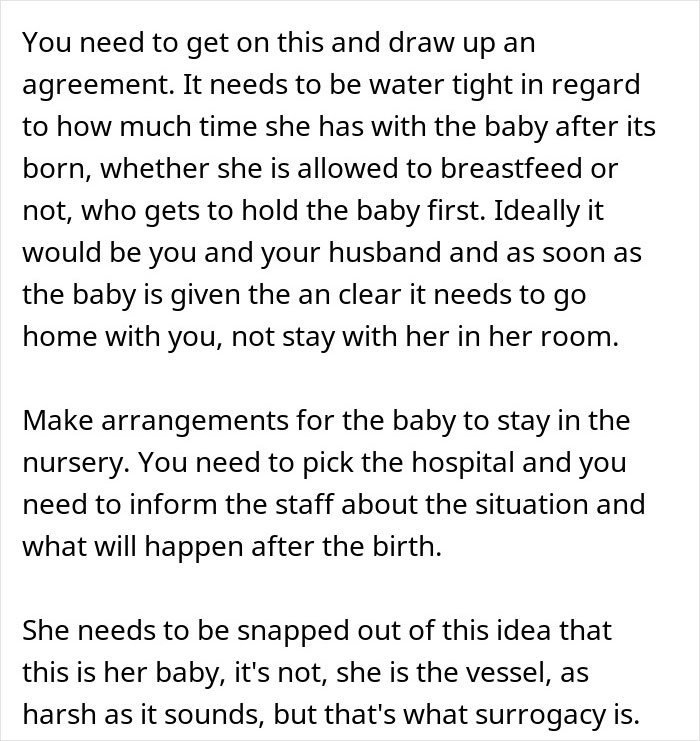 Recommendations for legally binding agreements in surrogacy arrangements and newborn care Recommendations for legally binding agreements in surrogacy arrangements and newborn care